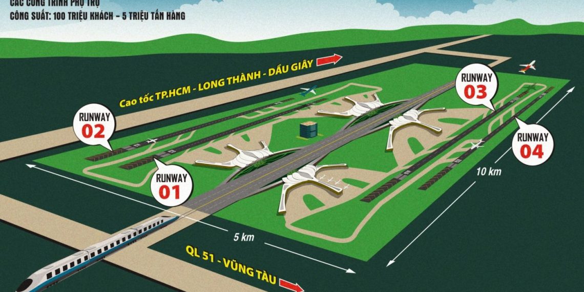 Dự án Cảng hàng không quốc tế Long Thành: Thúc thi công, cố gắng cuối năm 2025 khai thác giai đoạn 1
