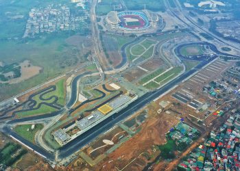 Toàn cảnh khu đất làm đường đua F1 bị yêu cầu trả lại