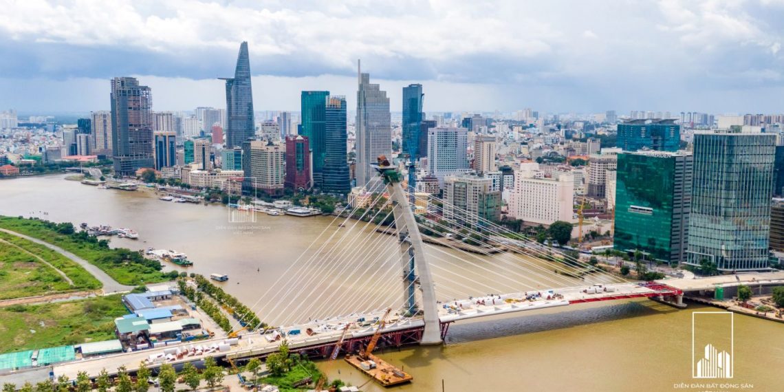 Diễn biến mới nhất tại công trình xây dựng cầu Thủ Thiêm 2