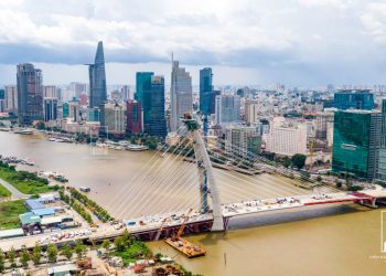 Diễn biến mới nhất tại công trình xây dựng cầu Thủ Thiêm 2