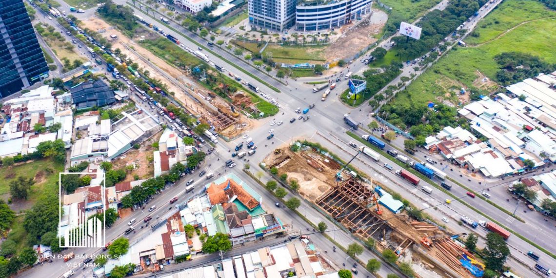 Cận cảnh đại công trường dự án hầm chui Nguyễn Văn Linh – Nguyễn Hữu Thọ gần 1.000 tỷ đồng