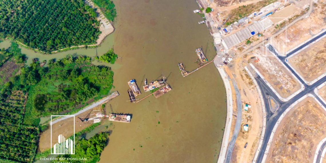 Cận cảnh tiến độ thi công Dự án cầu Vàm Cái Sứt nối trực tiếp Đồng Nai với TPHCM