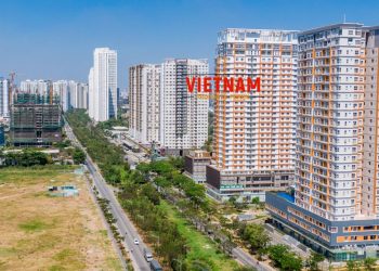 Toàn cảnh đường Nguyễn Hữu Thọ, nơi thị trường căn hộ đang nóng