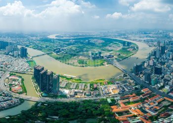 Cận cảnh dự án siêu sang Grand Marina Saigon ở đại công trường Ba Son