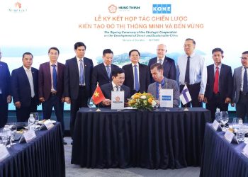 Tập đoàn Hưng Thịnh hợp tác chiến lược với KONE Việt Nam kiến tạo đô thị thông minh và bền vững