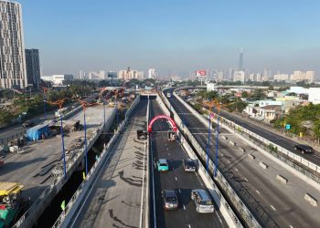 TP.Hồ Chí Minh thông xe hầm chui HC1-02 – Nút giao An Phú