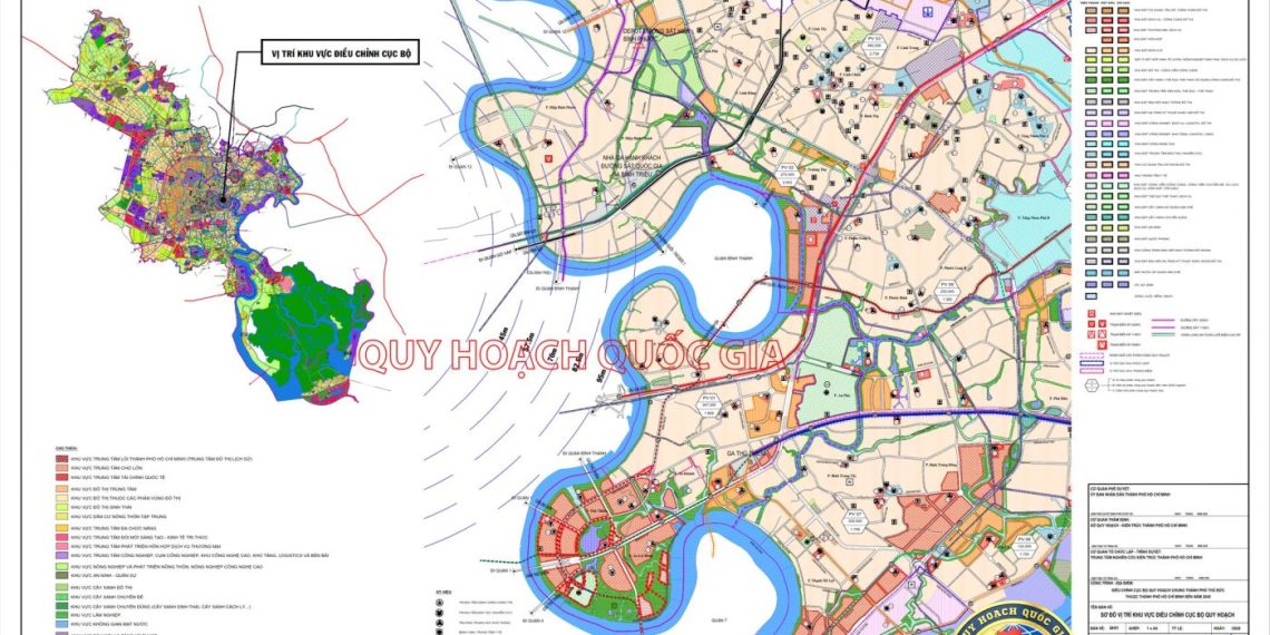Điều chỉnh cục bộ Quy hoạch chung thành phố Thủ Đức thuộc TP.Hồ Chí Minh đến năm 2040